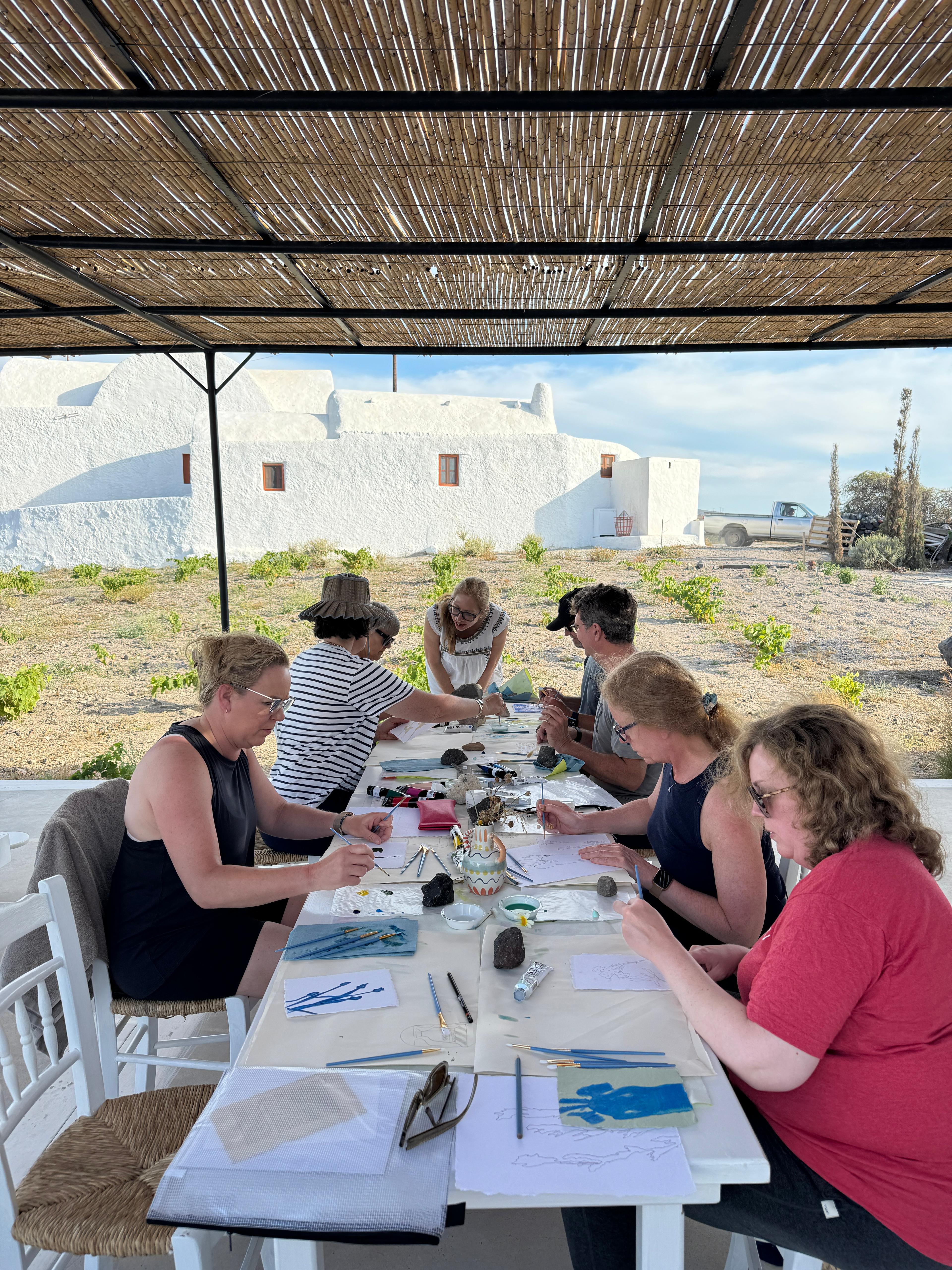 AOLW Art Session Wellness Retreat in Greece
